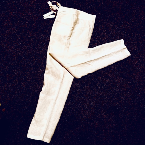 NWT Accidente con Flores organic linen pants - Picture 4 of 6